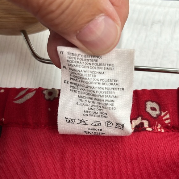 Lined Chiffon Elastic Waist Skirt  Size 14 - Picture 7 of 10